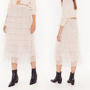 🌸BRAND NEW Midi Tulle Skirt🌸